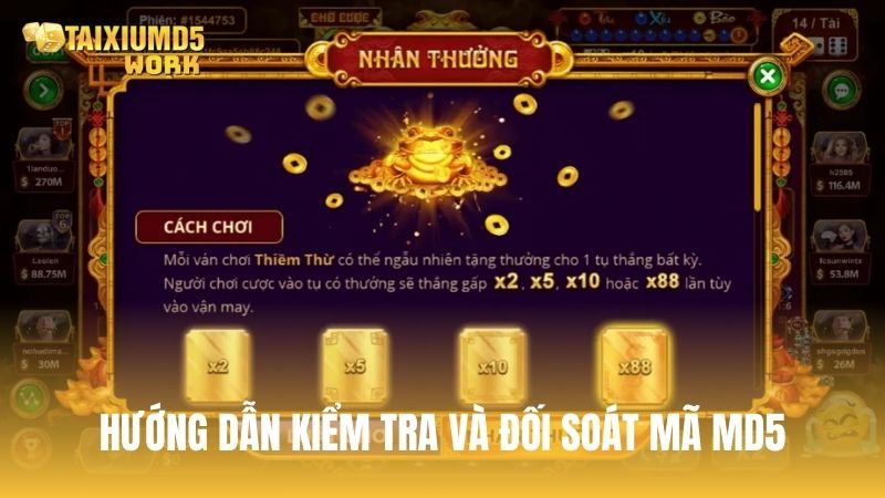 Hướng dẫn kiểm tra và đối soát mã MD5 trong nổ hũ