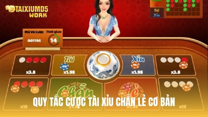 Quy tắc cược tài xỉu chẵn lẻ cơ bản
